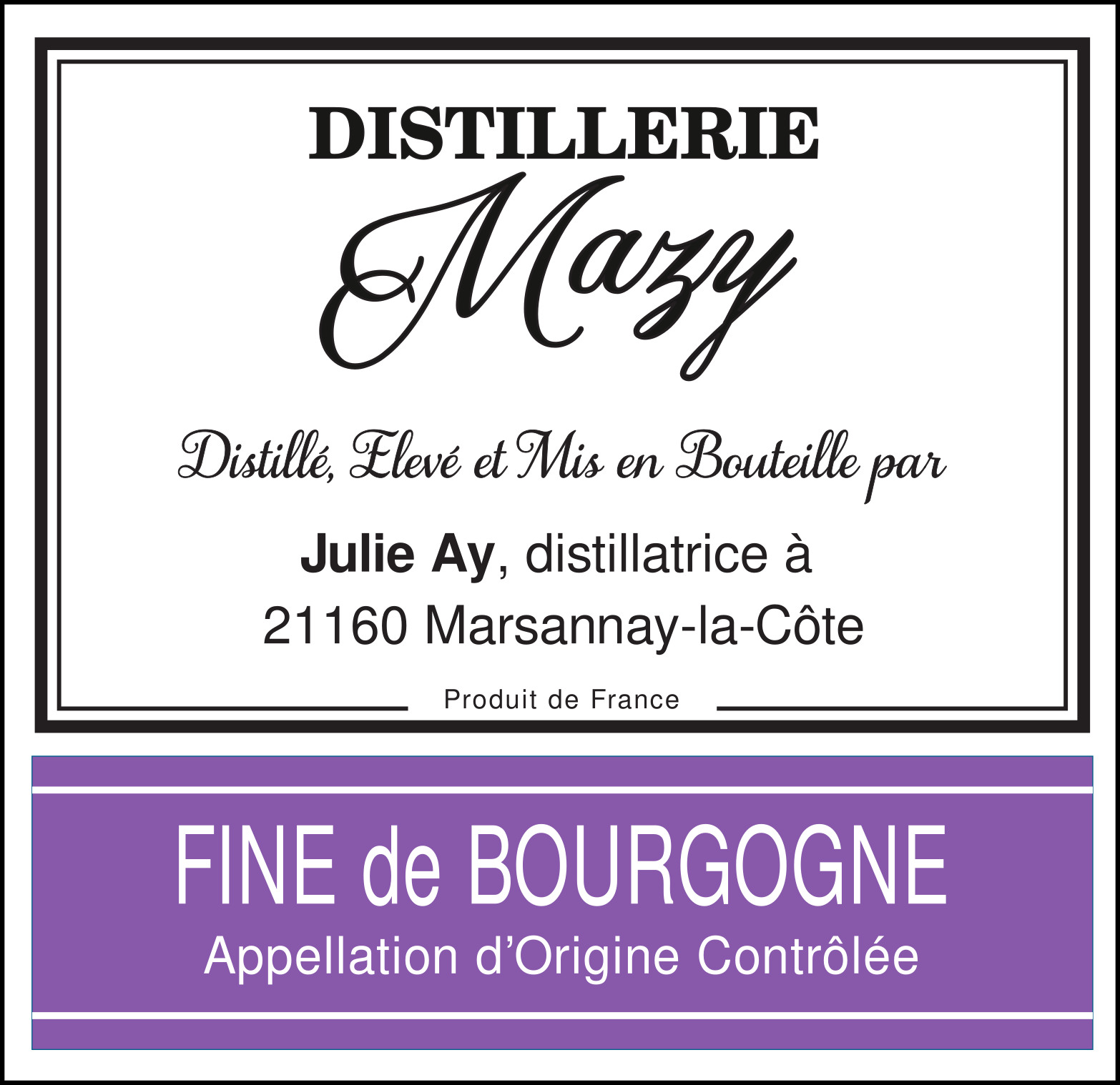 AOC Fine de Bourgogne